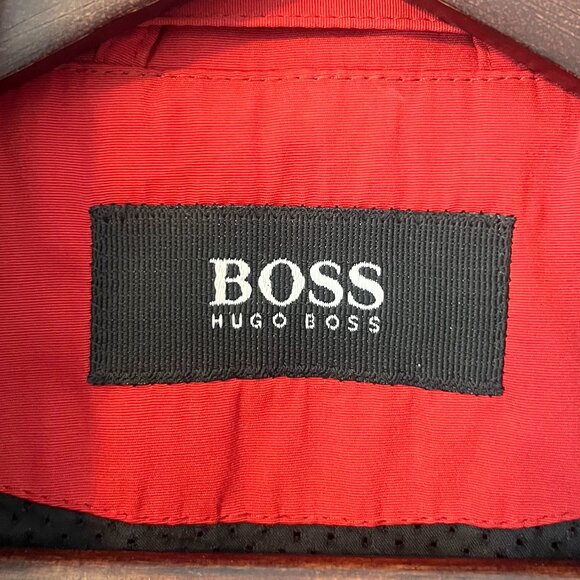 Hugo Boss Brand Zip-Up Windbreaker Jacket! - Picture 3 of 14